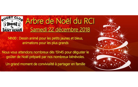 Arbre de Noël du RCI