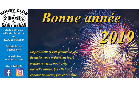 Bonne année 2019!