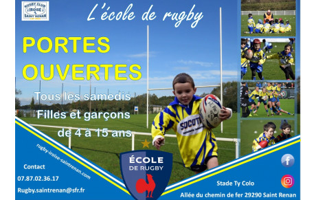 Portes ouvertes à l'Ecole de Rugby