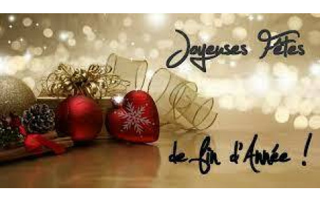 Joyeuses fêtes de fin d'année
