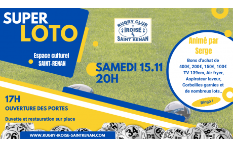 Super Loto du RCI 15 novembre 2025